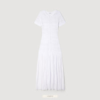 Robe Lumière — Dentelle Blanche