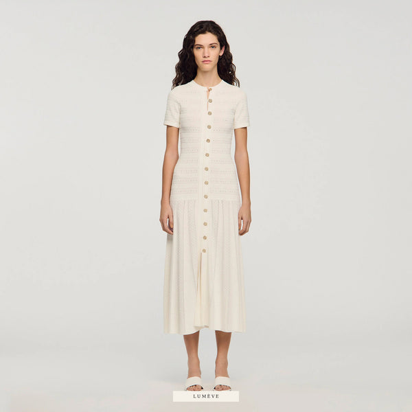 ROBE LONGUE EN MAILLE